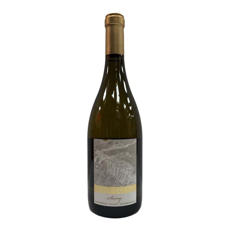 RADIO-COTEAU Chardonnay, Savoy Vineyard - Anderson Valley 2015 Bottle - NO DISCOUNT Image