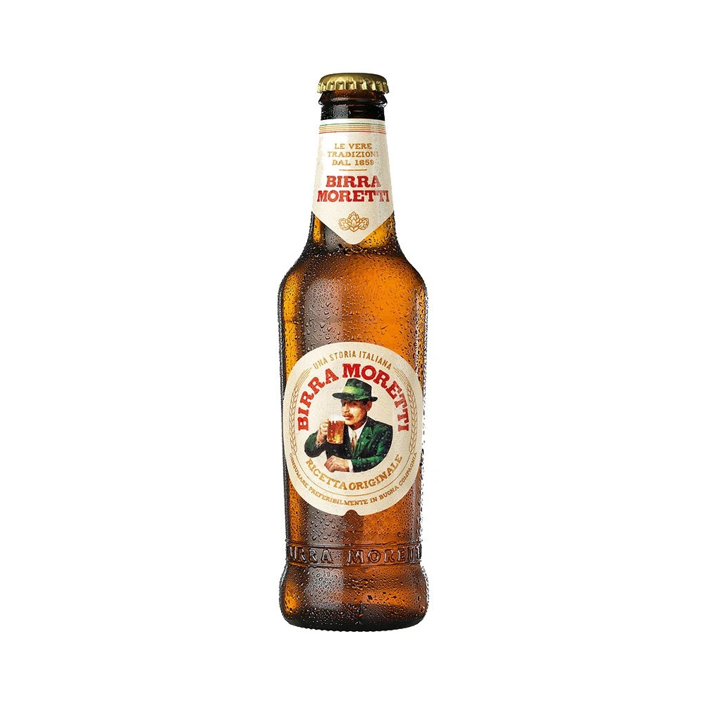 BIRRA MORETTI CASE x 24 Bottles (330ml) 4.6%abv Image