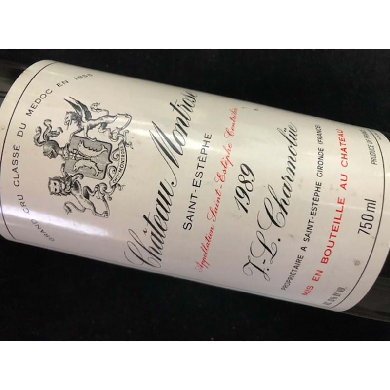 CHATEAU MONTROSE 2ieme Cru Classe Saint-Estephe 1989 Bottle - NO DISCOUNT Image