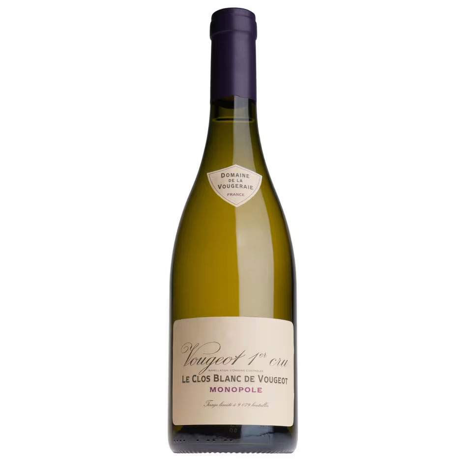 DOMAINE DE LA VOUGERAIE Vougeot 1er Cru 'Le Clos Blanc de Vougeot' Monopole 2023 Bottle ORG/BIO Image