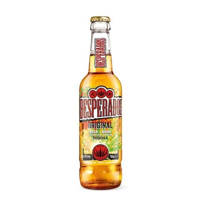 DESPERADOS (Tequila Flavoured) Lager CASE x 24 Bottles (330ml) 5.9%abv Image