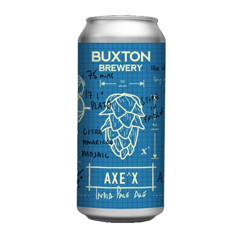 BUXTON Axe X India Pale Ale (440ml) CAN 6.8%abv BBE (12/21) Image