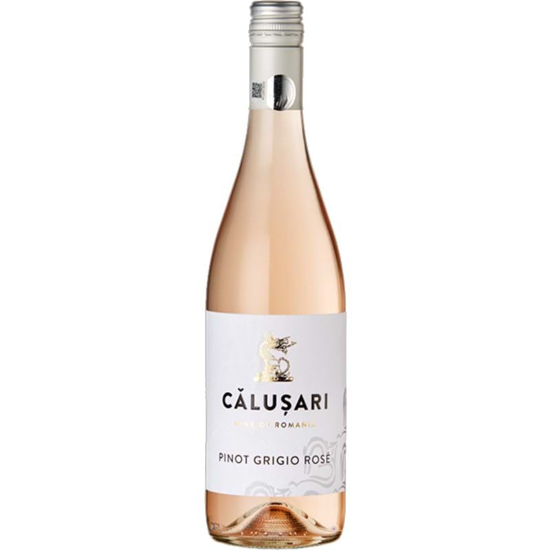 CALUSARI Pinot Grigio ROSE , Viile Timisului 2019/20 Bottle/st 11.5%abv VGN Image
