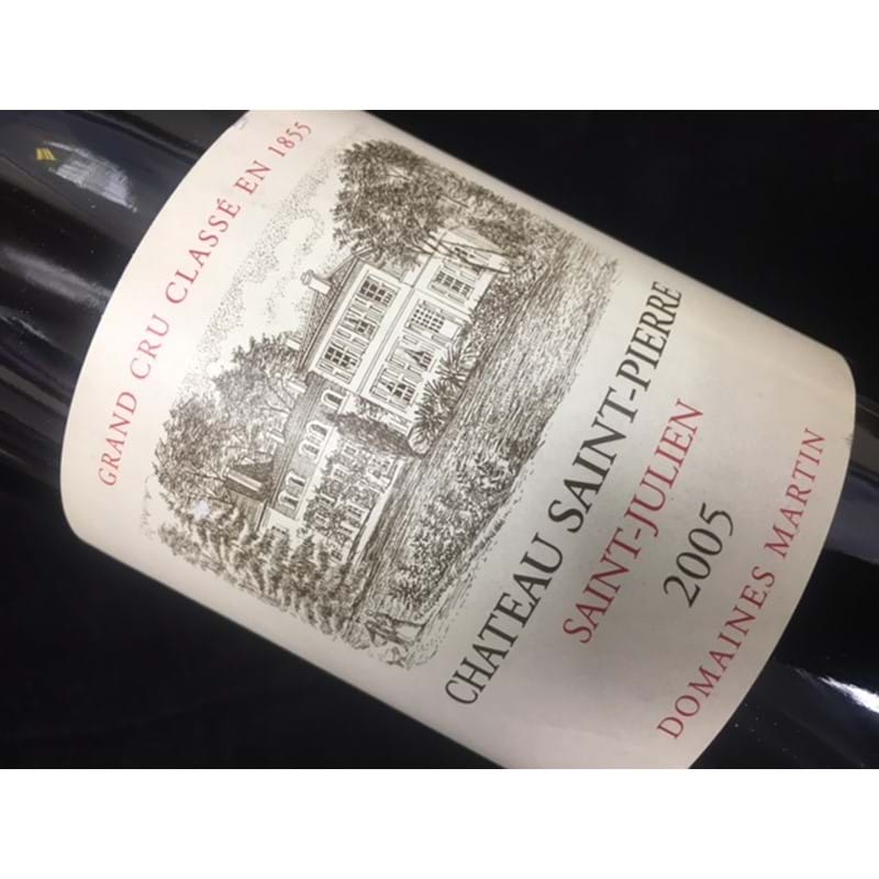 CHATEAU SAINT-PIERRE 3ieme Cru Classe 2006 Bottle Image