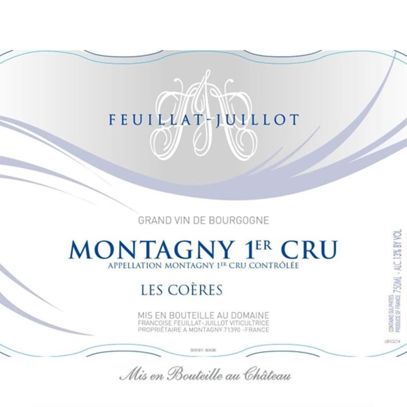 FEUILLAT-JUILLOT Montagny, Les Coeres 2019 CASE x 6 Bottles - PRE-RELEASE Image