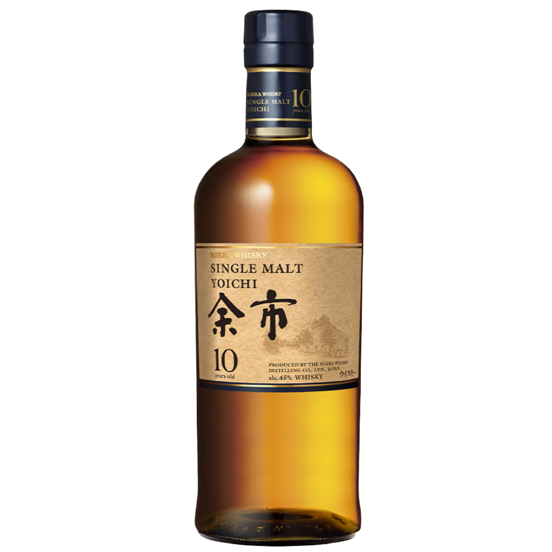 NIKKA' Yoichi' 10 Year Old Single Malt Japanese Whisky Bottle (70cl) 45%abv Image