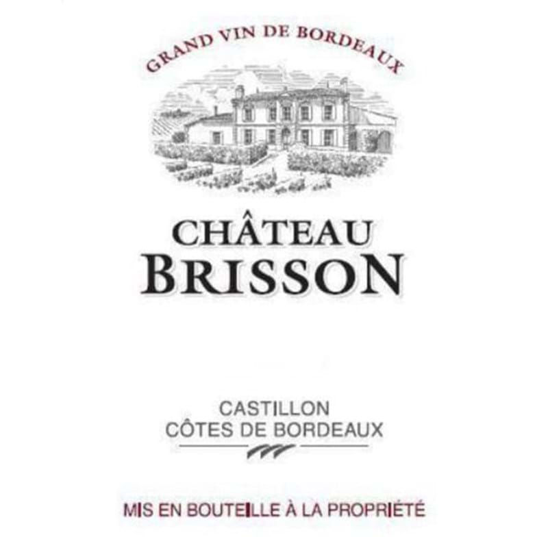 CHATEAU BRISSON Cotes du Castillon 2020 Wooden Case x 6 Bottles - PRE-RELEASE Image