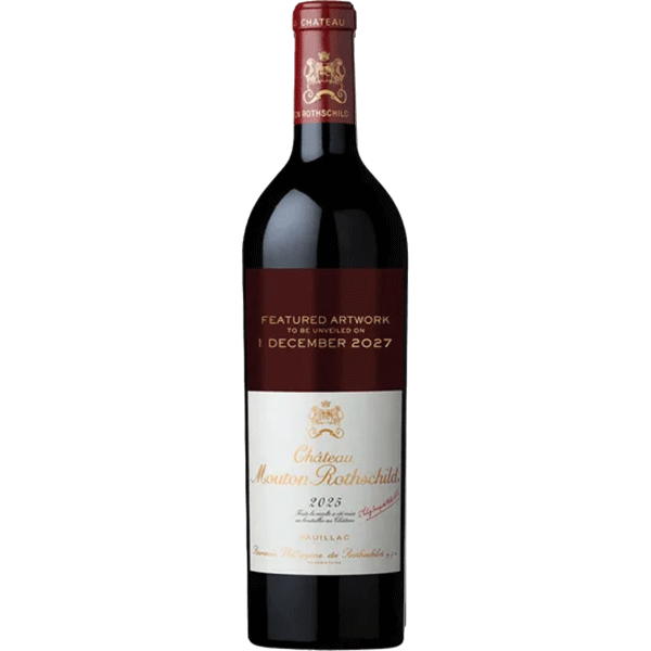 CHATEAU MOUTON ROTHSCHILD 1er Grand Cru Classe Pauillac 2025 Wooden Case* x 3 Bottles (Ucz)  - PRE-RELEASE Image