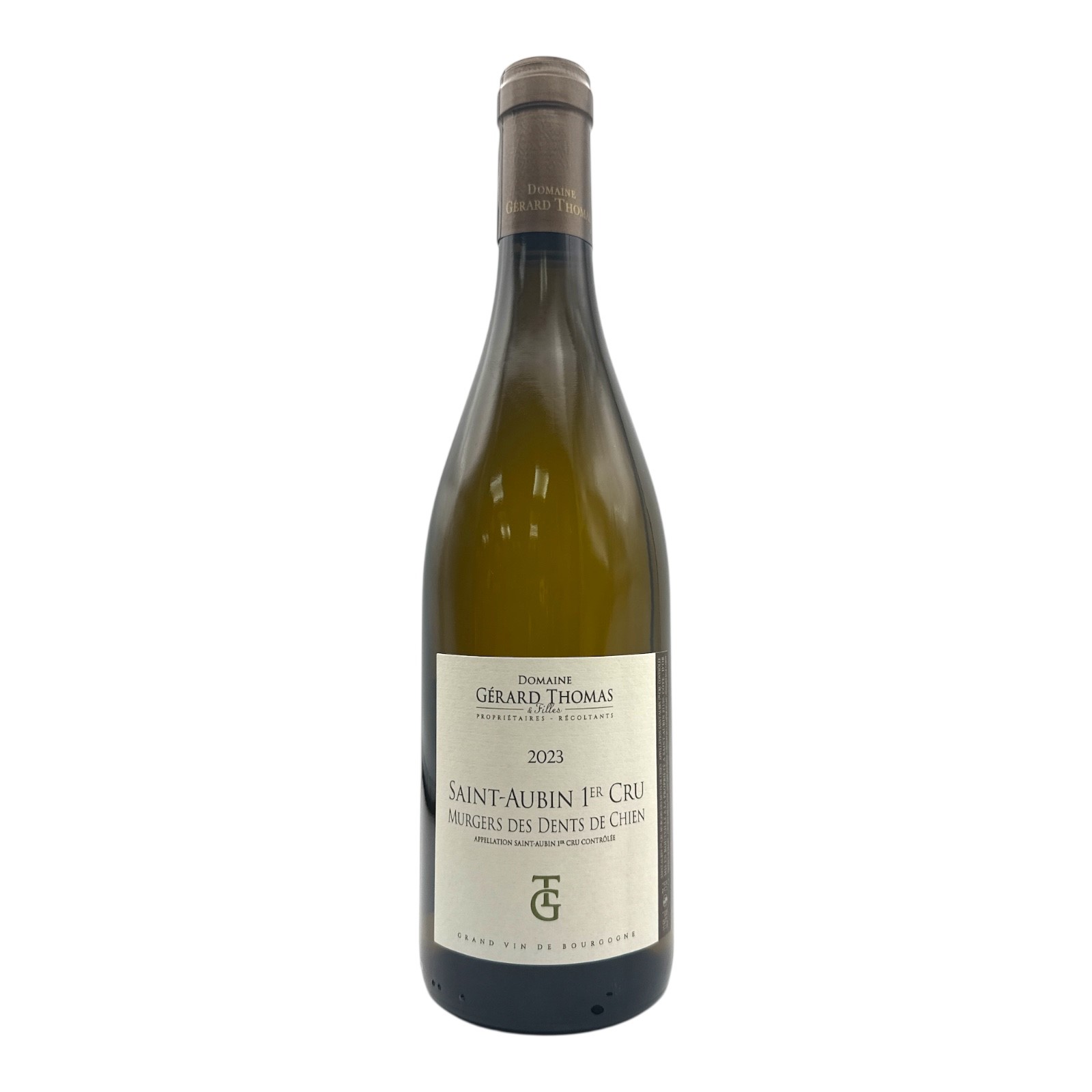 DOMAINE GERARD THOMAS & FILLES Saint Aubin 1er Cru 'Murgers des Dents de Chien' 2023 Bottle Image