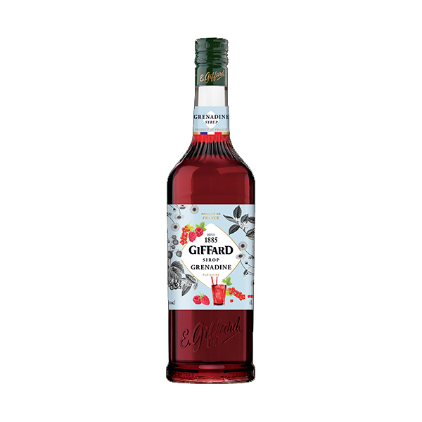 GIFFARD Sirop de Grenadine (Grenadine Syrup) - Angers, France Litre (100cl) Image