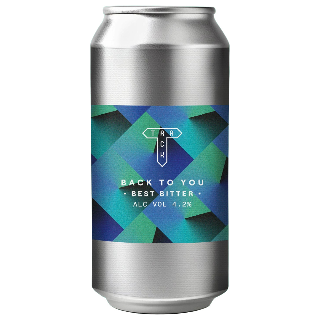 TRACK BREWING 'Back to You' Best Bitter CAN (440ml) 4.2%abv Image