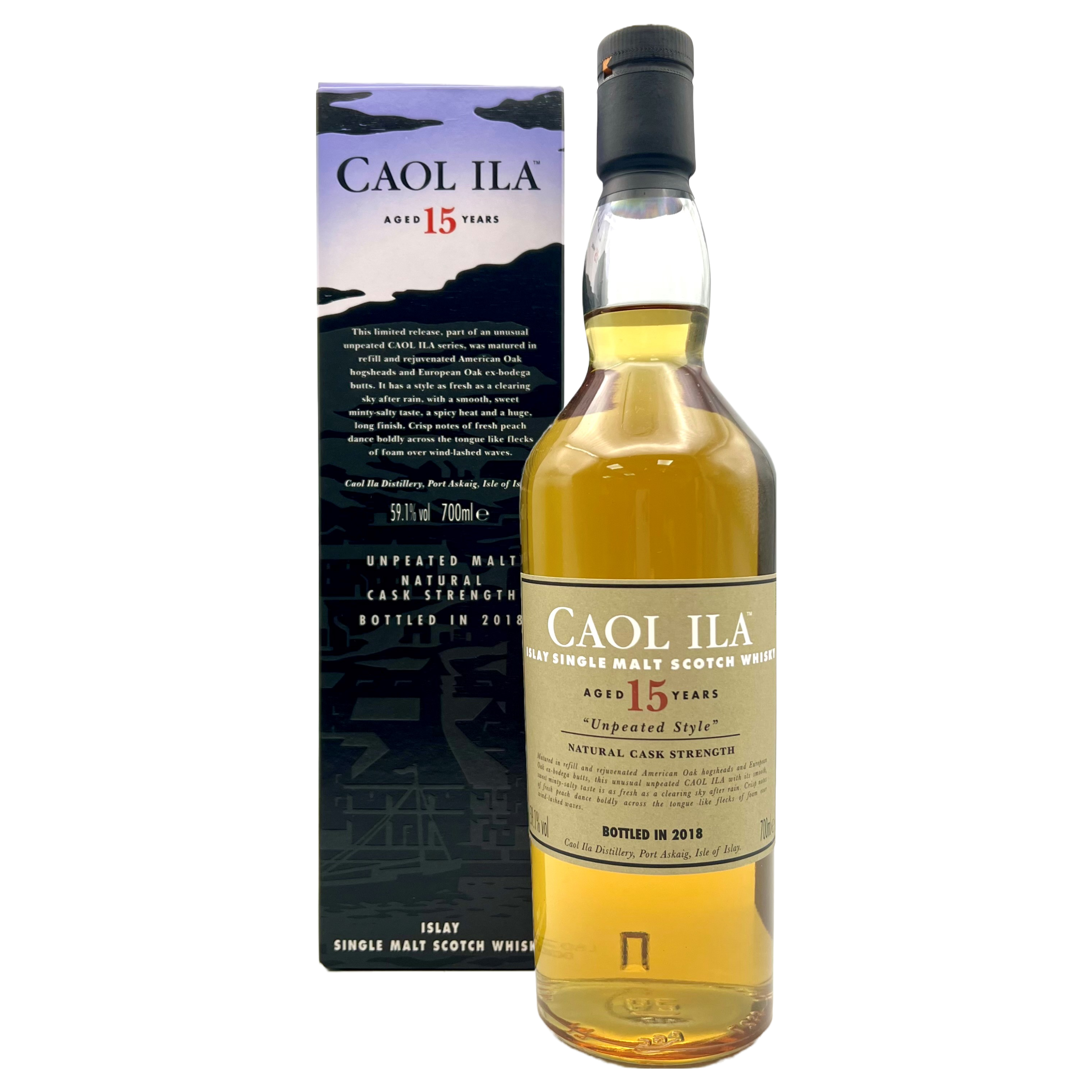 CAOL ILA 15 Year Old 'Unpeated Style' Special Releases 2018 Islay Single Malt Whisky Bottle (70cl) 59.1%abv Image