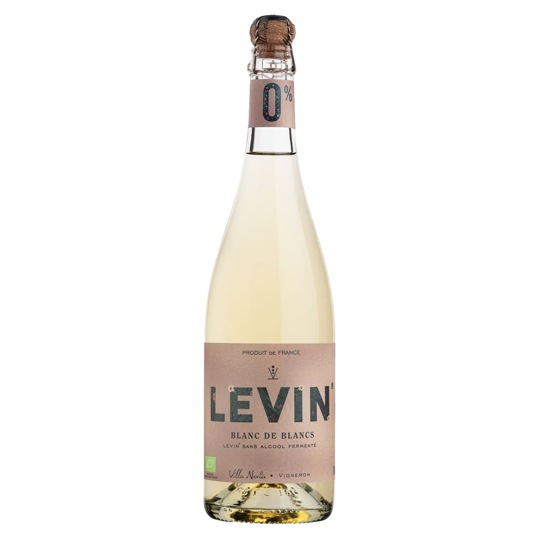 VILLA NORIA 'Levin' Non-Alcoholic 'Blanc de Blancs' - Coteaux de Languedoc NV Bottle ORG/VGN Image