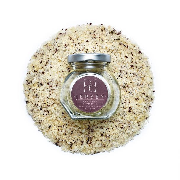 JERSEY SEA SALT Pepper Dulse (Seaweed) 100g Jar Image