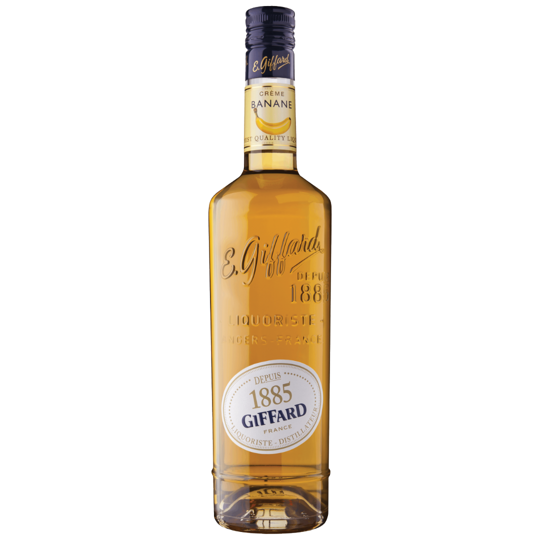 GIFFARD Creme de Banane (Banana Liqueur) - France Bottle (70cl) 25%abv Image