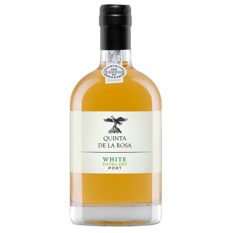 QUINTA DE LA ROSA White Port 'Extra Dry' NV HALF LITRE (50cl) 19.5%abv Image