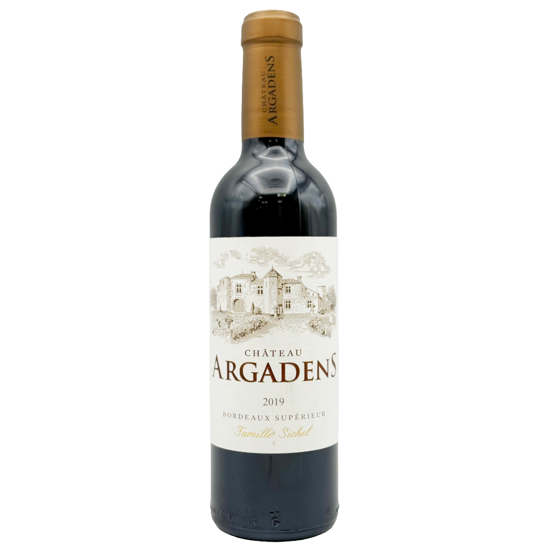 CHATEAU ARGADENS Bordeaux Superieur Rouge 2019 HALF (37.5cl) (Sichel) Image