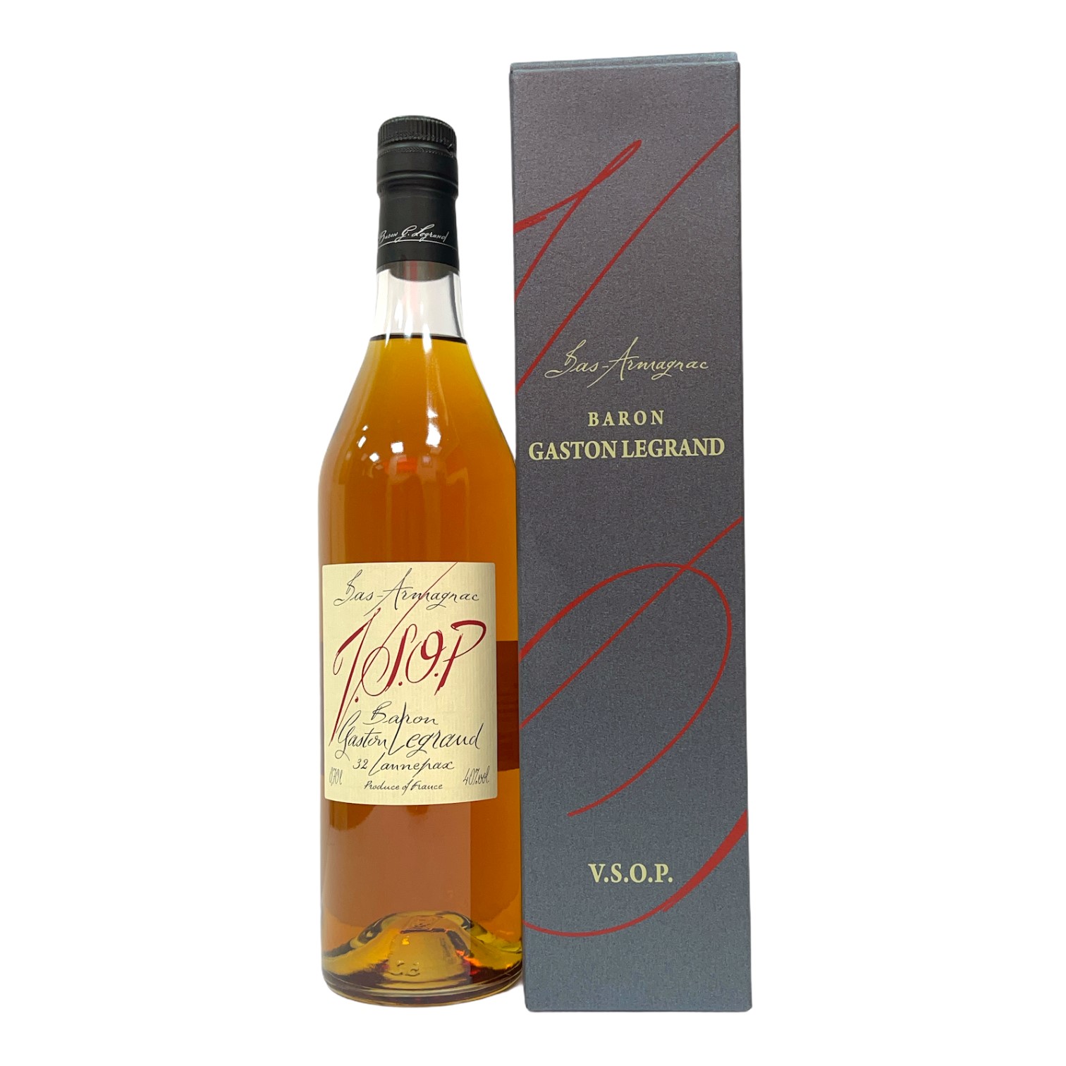BARON G. LEGRAND Bas-Armagnac VSOP Bottle (40% alc) - Dunells