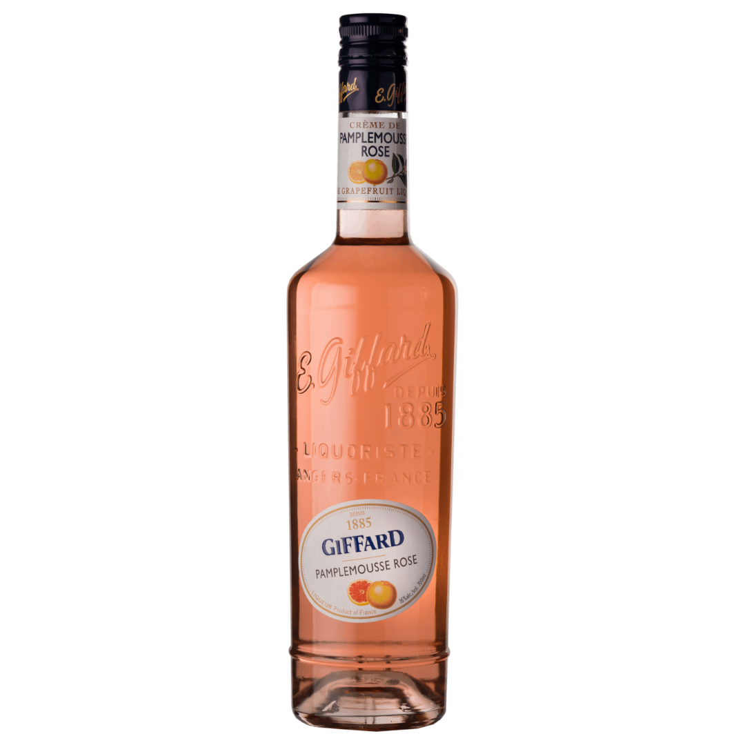 GIFFARD Creme de Pamplemousse (Pink Grapefruit) - France Bottle (70cl) 16%abv Image
