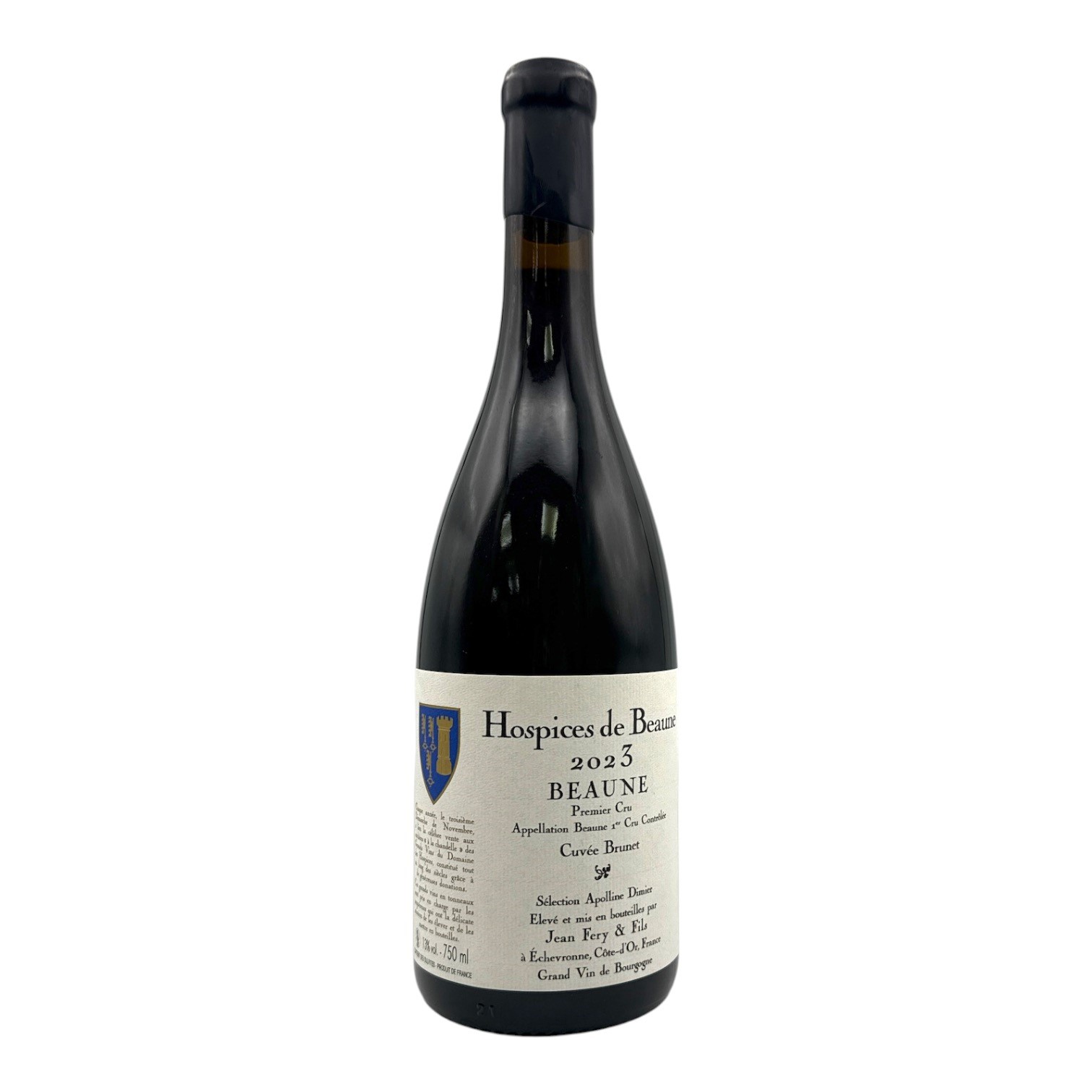 HOSPICES DE BEAUNE - JEAN FERY Beaune 1er Cru, Cuvee Brunet 2023 Bottle - ORG Image
