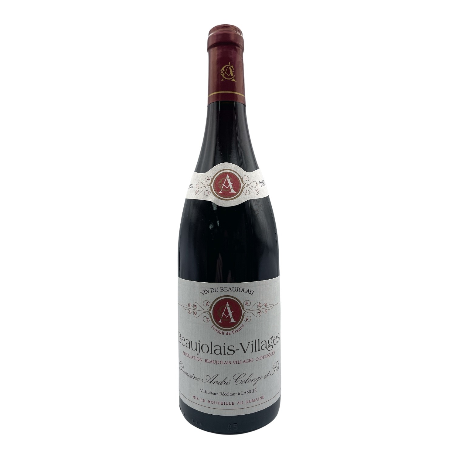 ANDRE COLONGE Beaujolais-Villages 2022 Bottle/nc (Gamay) (los) Image