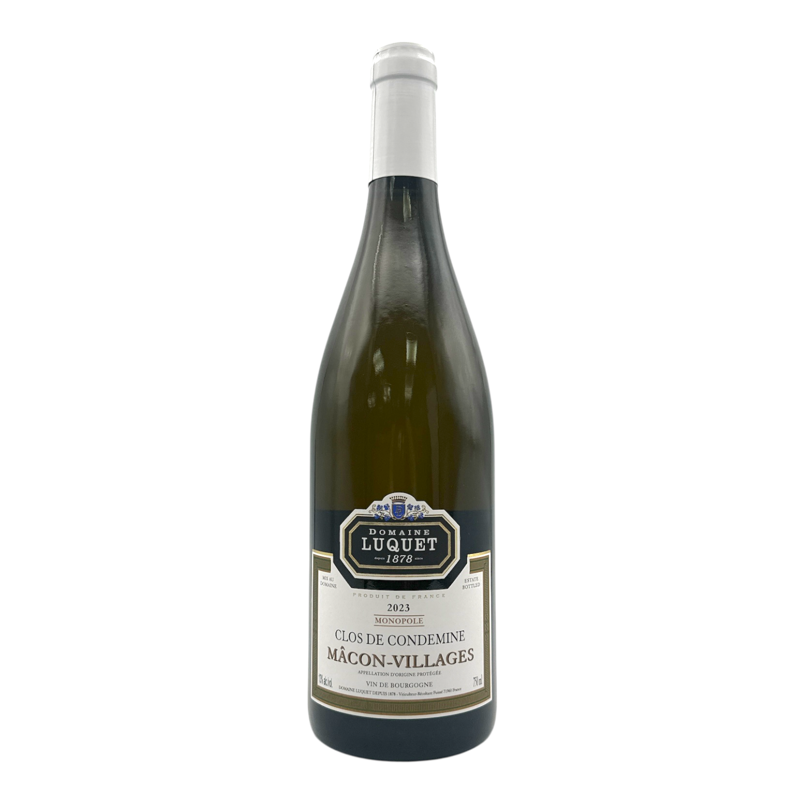 ROGER LUQUET Macon-Villages 'Clos de Condemine' Monopole Luquet 2023 Bottle VEG/VGN Image