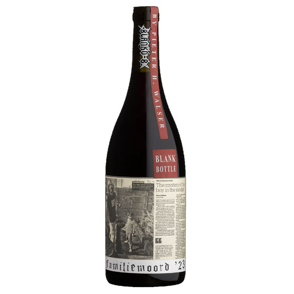 BLANKBOTTLE 'Familiemoord' - Piekenierskloof, Western Cape 2025 Case x 6 Bottles VGN - PRE-RELEASE Image