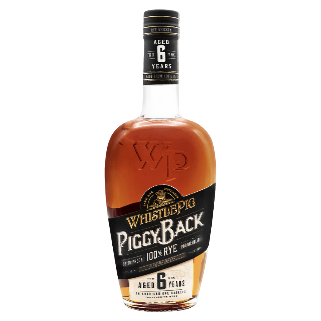 WHISTLEPIG 6 Year Old 'PiggyBack' 100% Pot Distilled Rye Whiskey Bottle (70cl) 48.3%abv Image