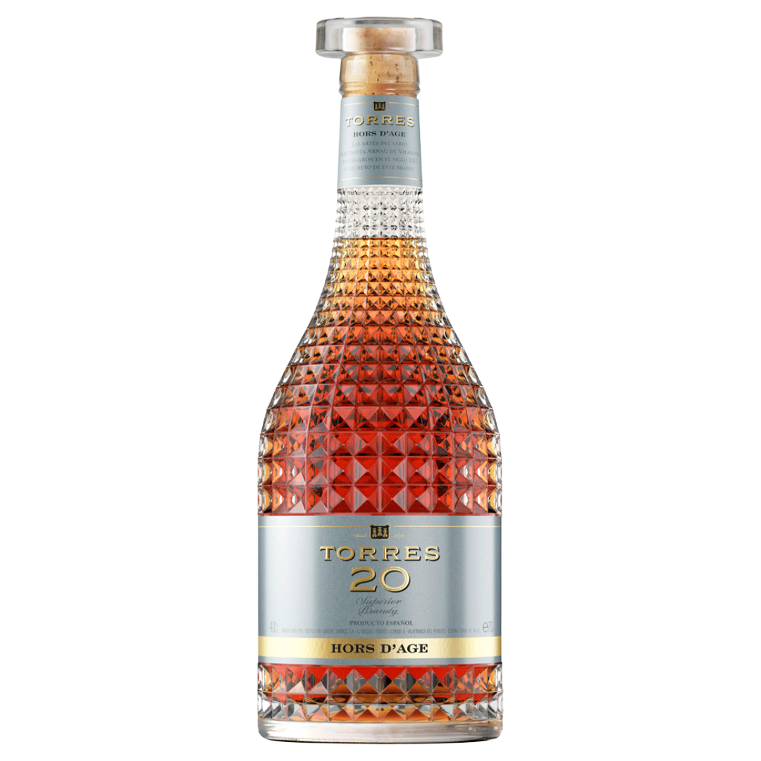 TORRES 20 Hors d'Age Spanish Brandy - Penedes Bottle (70cl) 40%abv Image