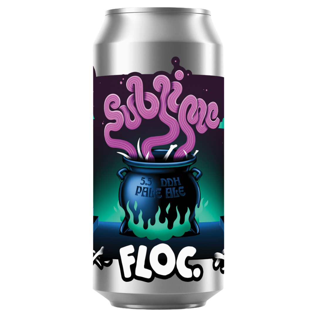 FLOC BREWING. 'Sublime' DDH Pale Ale CAN (440ml) 5.5%abv CAN (440ml) 5.5%abv VGN Image