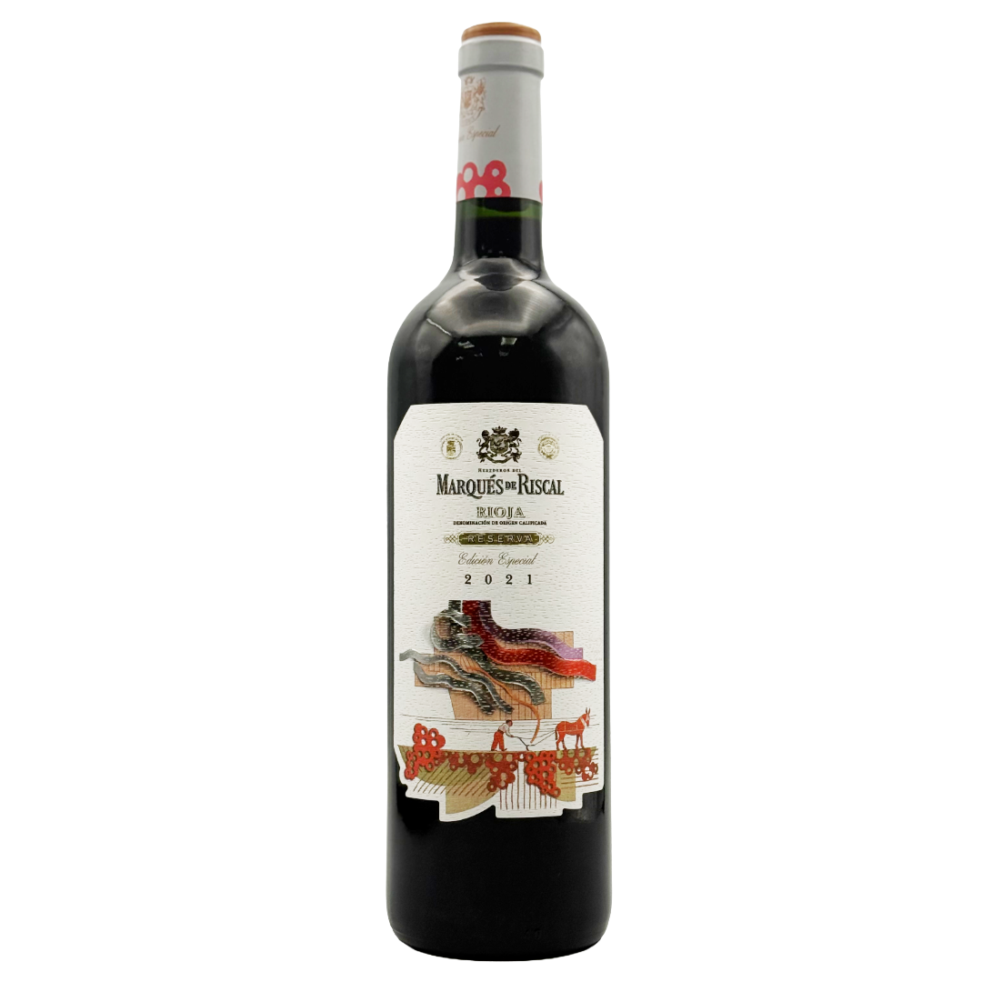 MARQUES DE RISCAL Risk All Edicion Especial Rioja Reserva 2021 Bottle Image