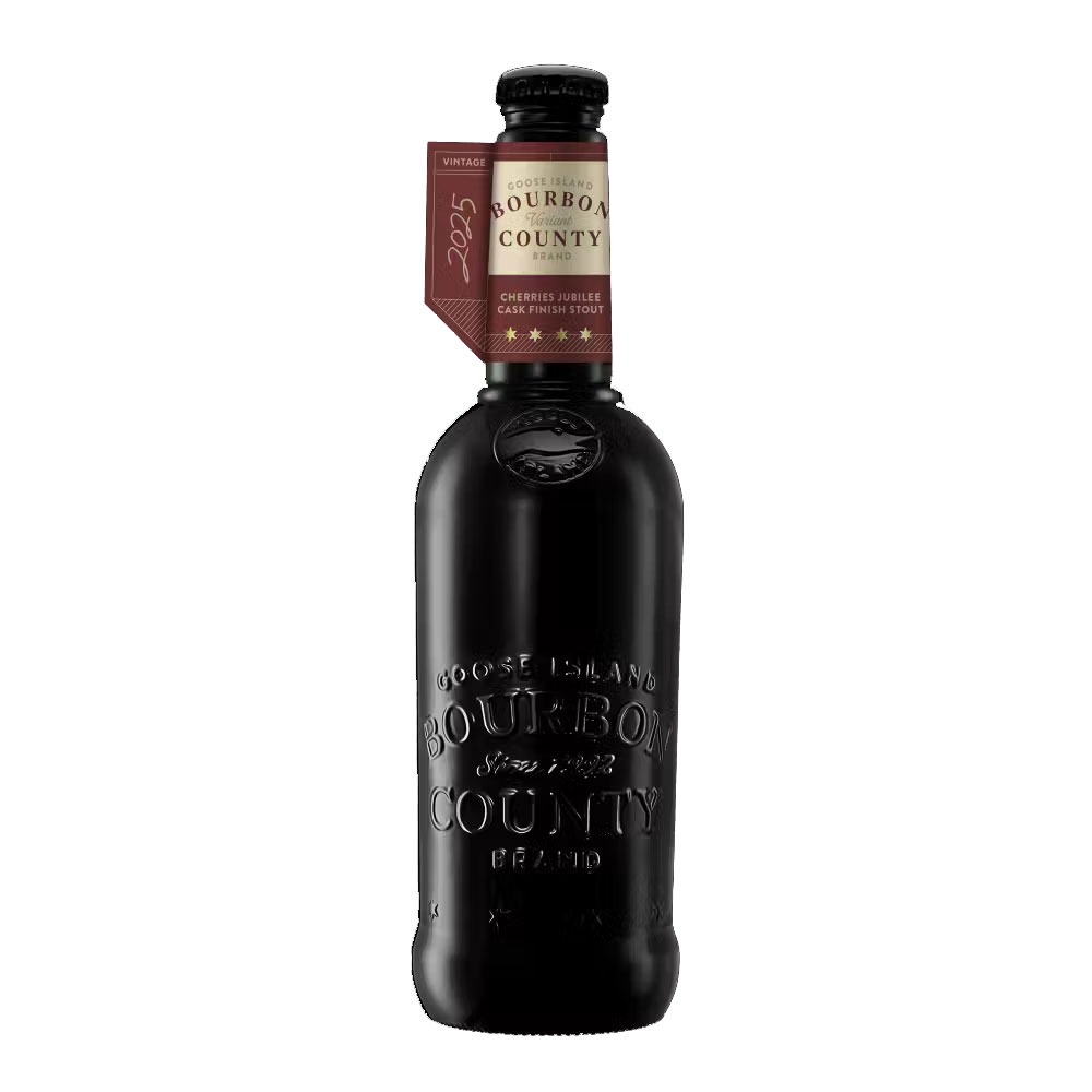 GOOSE ISLAND BREW CO. 2025 'Bourbon County Brand' Cherries Jubilee Stout Bottle (500ml) 14.5%abv Image