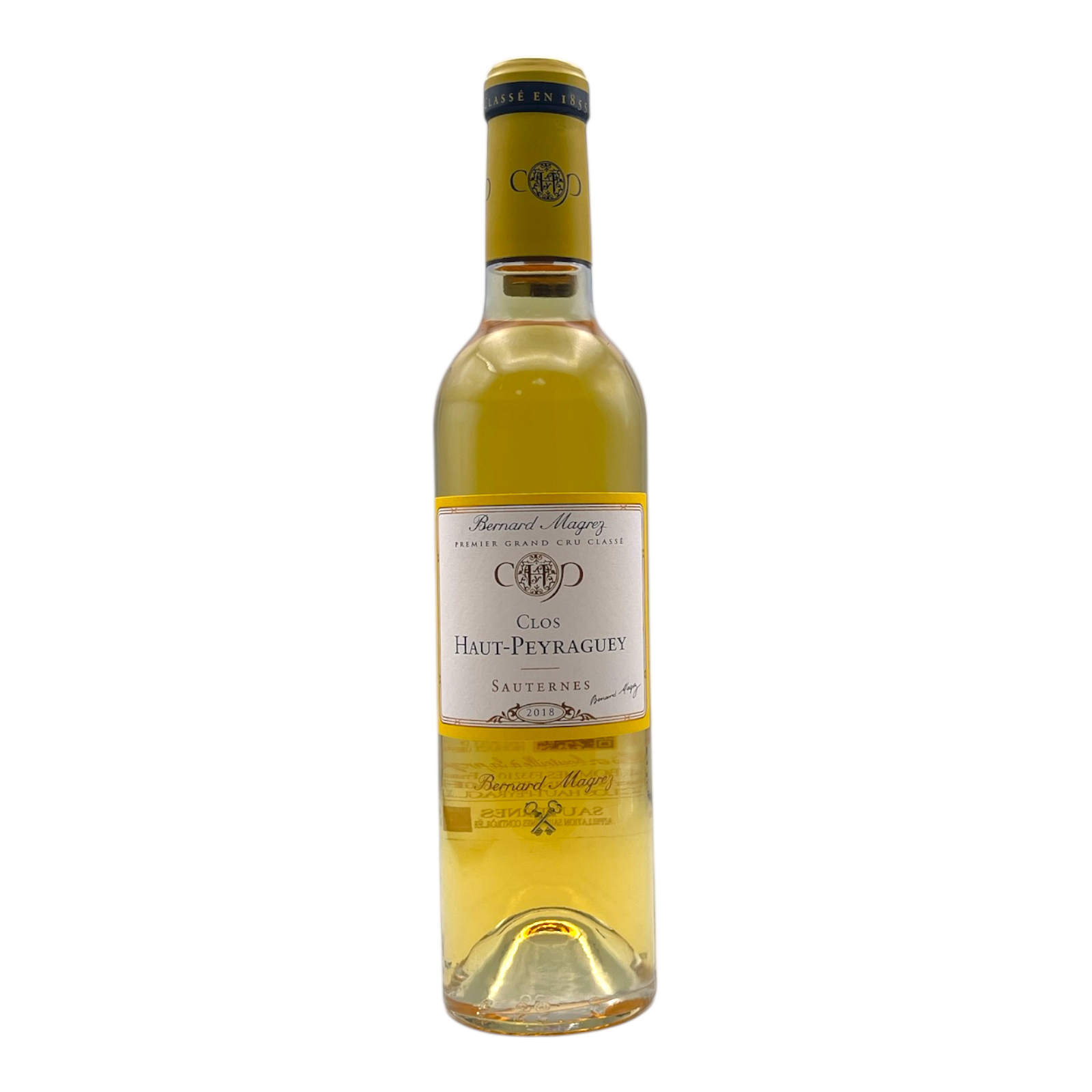 CLOS HAUT PEYRAGUEY 1er Grand Cru Classe, Sauternes 2018 HALF Image