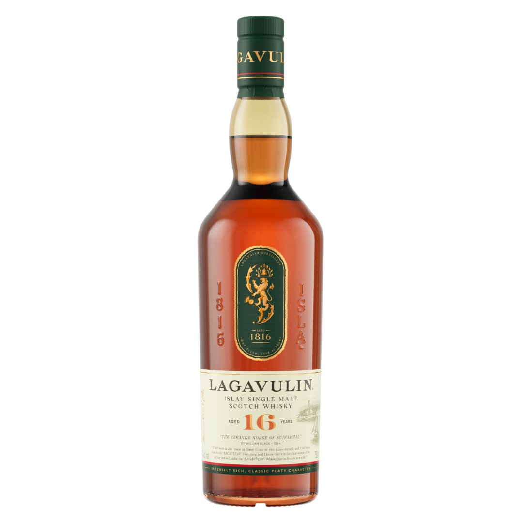 LAGAVULIN 16 Year Old Isle of Islay Single Malt Scotch Whisky Bottle (70cl) 43%abv Image
