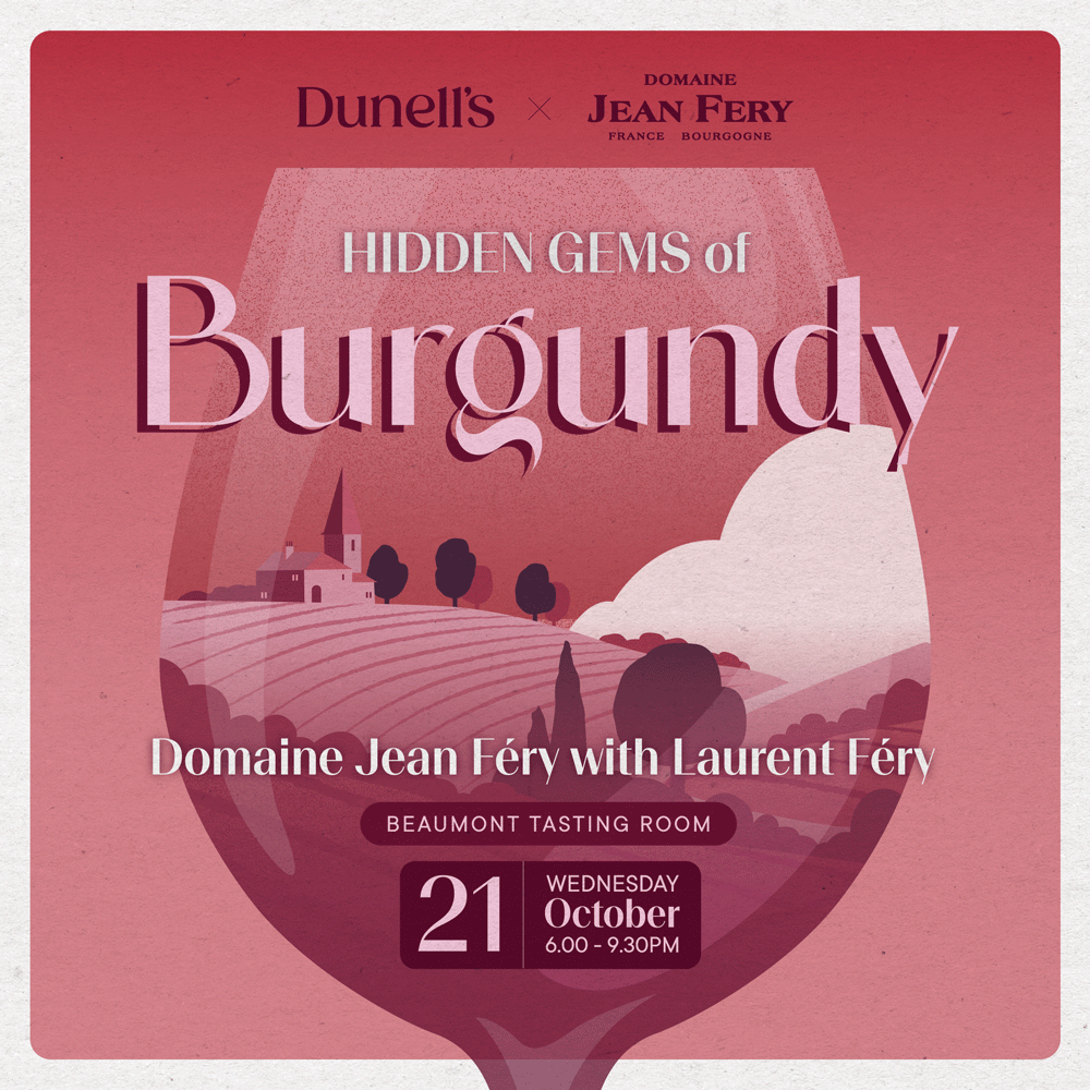SOLD OUT - Hidden Gems of Burgundy - Domaine Jean Fery with Laurent Fery - Wednesday 21st October at Beaumont Image