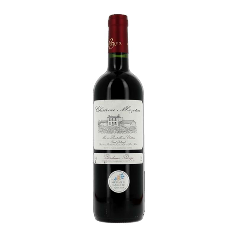 CHATEAU MAZETIER Bordeaux AOC 2019 Bottle/nc (Merlot/Cabernet Sauvignon) Image