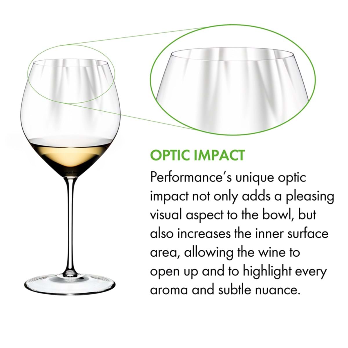 Riedel Performance Oaked Chardonnay Optic
