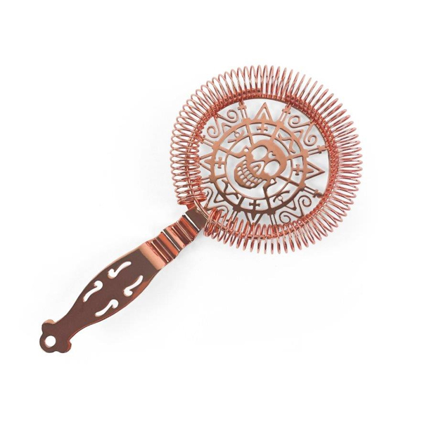 BEAUMONT TM Copper Plated Skull Strainer Each (3977) Image