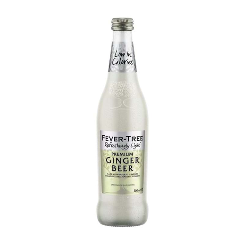 FEVER TREE Sparkling Ginger Beer Bottle (500ml) GF/DF/VEG/VGN - SINGLE Image