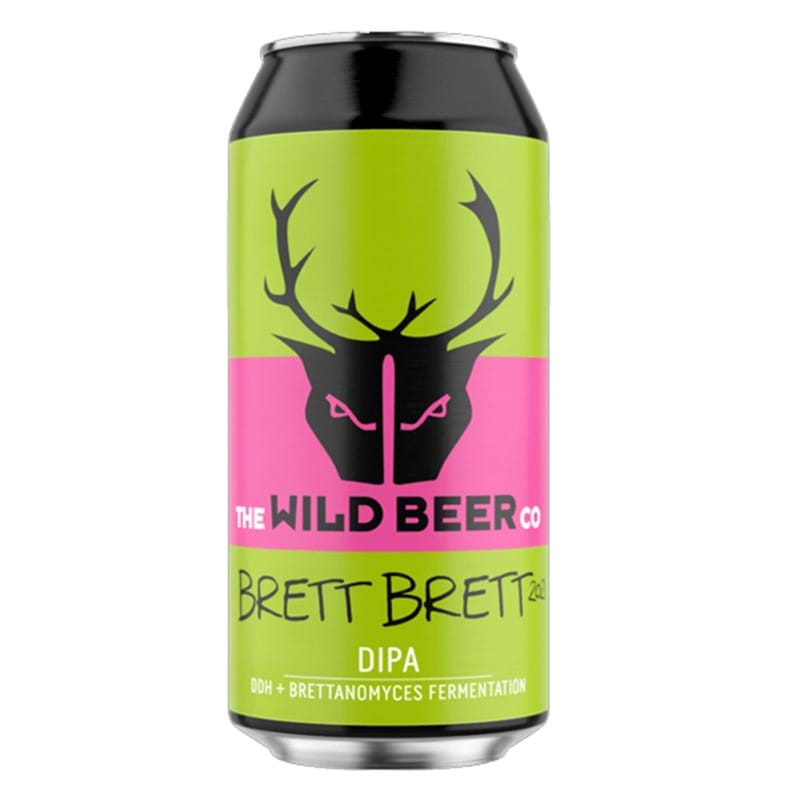 WILD BEER CO. Brett Brett 2021 DD Hopped Double India Pale Ale 440ml CAN 8%abv Image