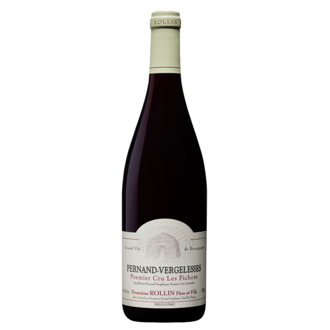 DOMAINE ROLLIN Pere et Fils Pernand-Vergelesses 1er Cru 'Les Fichots' 2015 Bottle Image