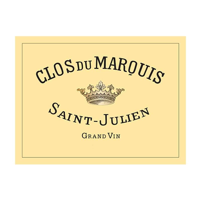 CLOS DU MARQUIS de Leoville-Las-Cases 2019 Wooden Case x 6 Bottles - PRE-RELEASE Image