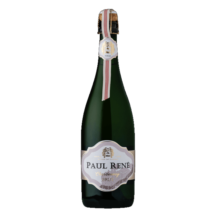 PAUL RENE Brut Blanc de Blancs 'Cap Classique' - Robertson 2018 Bottle Image