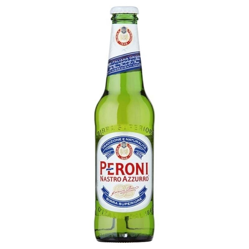 NASTRO AZZURO Peroni - Italian CASE x 24 Bottles (330ml) 5.1%abv Image
