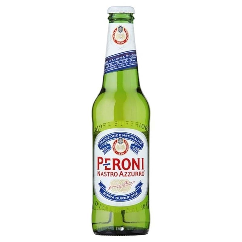 NASTRO AZZURRO Peroni Italian Lager 5.1%abv CASE x 24 Bottles (330ml) bbe07/25&bbe01/26 Image