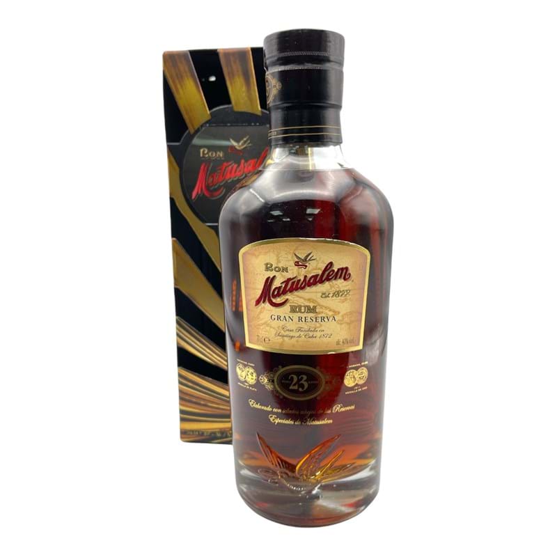 MATUSALEM Gran Reserva 23 Year Old Cuban Rum Bottle (70cl) 40%abv - NO DISCOUNT Image