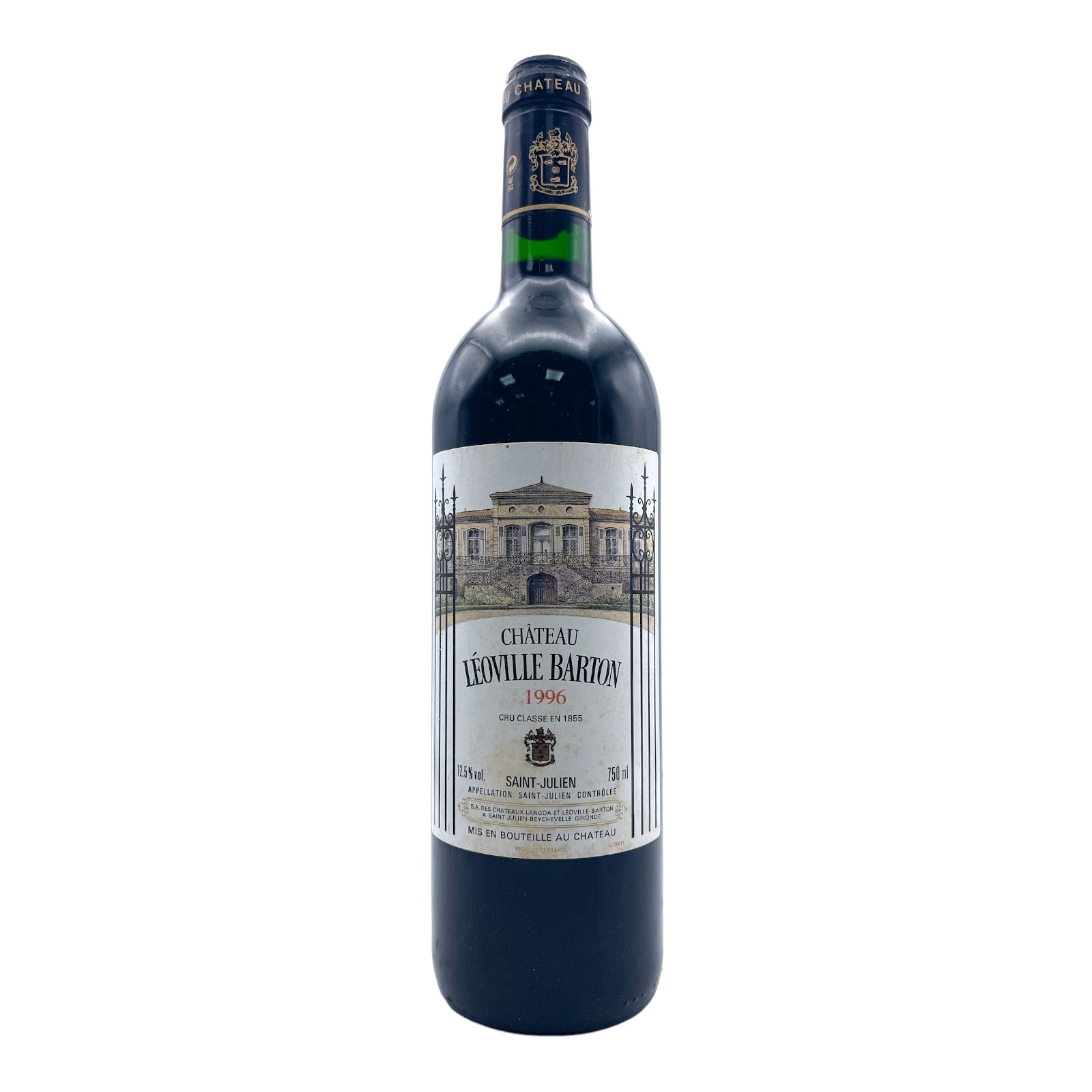 CHATEAU LEOVILLE BARTON 2eme Grand Cru Classe, Saint-Julien 1996 Bottle Image