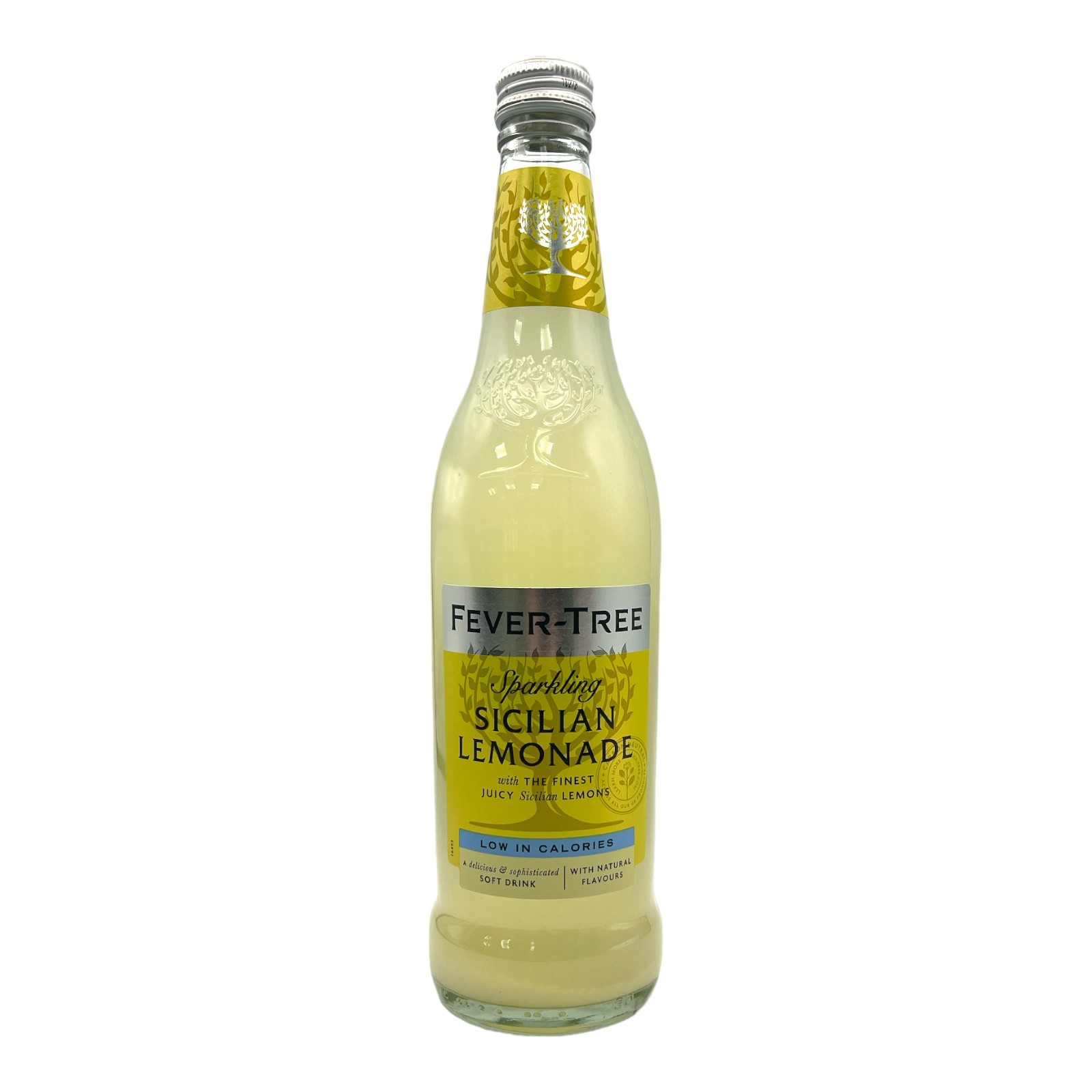 FEVER TREE Sparkling Sicilian Lemonade Bottle (500ml) GF/DF/VEG/VGN - SINGLE Image