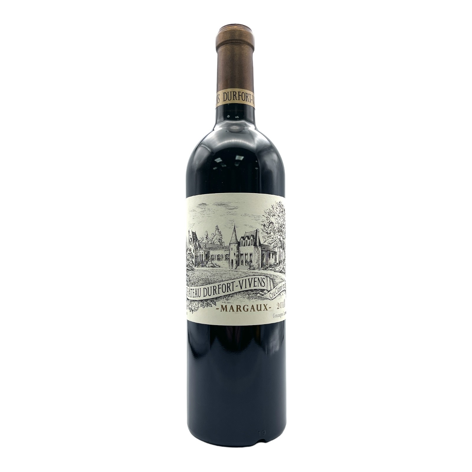 CHATEAU DURFORT-VIVENS 2eme Grand Cru Classe, Margaux 2018 Bottle (los) - BIO/ORG Image