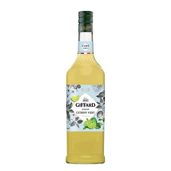 GIFFARD Sirop de Citron Vert (Lime Syrup) - Angers, France Litre (100cl) Image